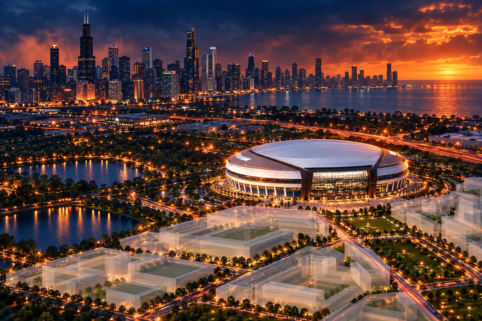Pritzker veto session Chicago Bears stadium public ownership