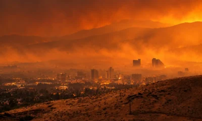 Reno wildfire smoke hides gas-phase PAHs