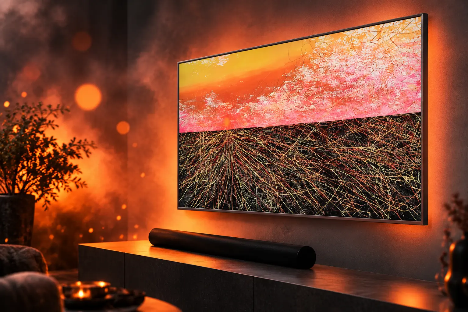 Samsung Frame Pro 1200 off needs soundbar Labor Day
