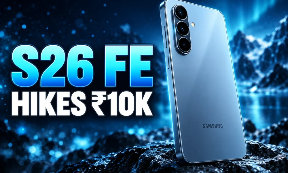 Samsung Galaxy S26 FE India price hike ₹10000
