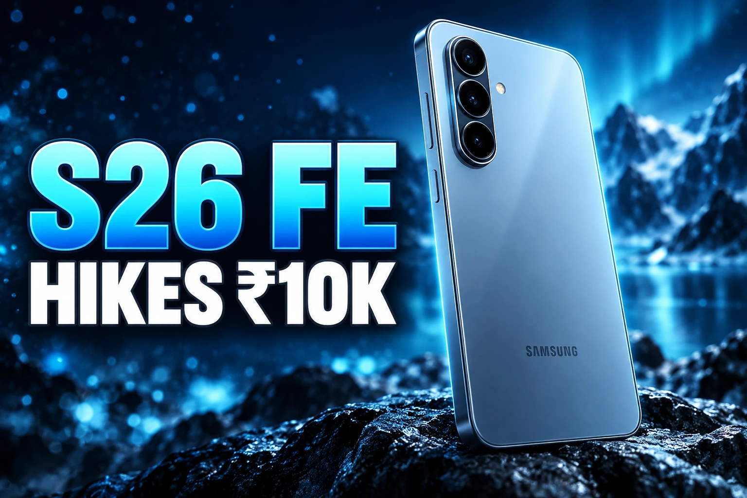 Samsung Galaxy S26 FE India price hike ₹10000