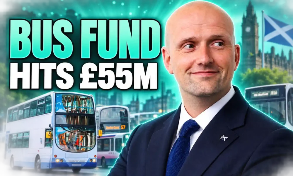 Scotland bus fund hits £55 million Flynn