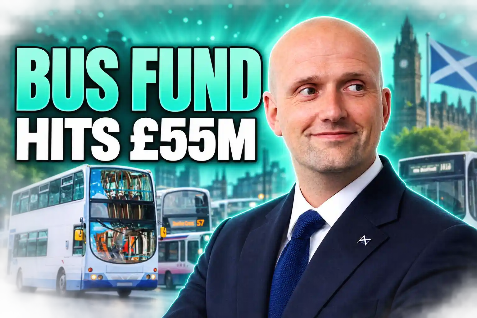 Scotland bus fund hits £55 million Flynn