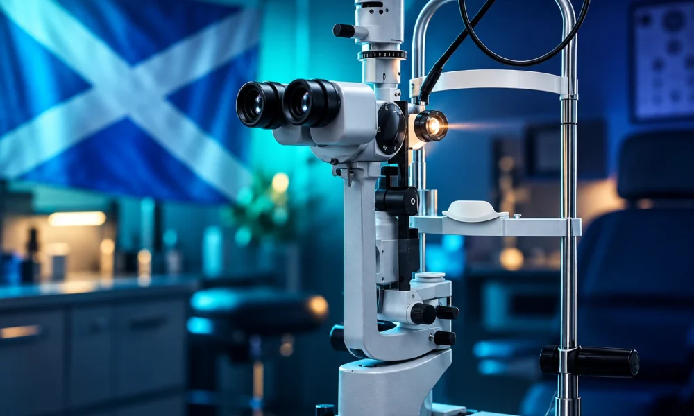 Scotland 2.54 million NHS eye exams deprivation gap