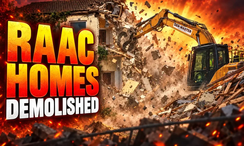 Scotland RAAC Aberdeen demolition after housing secretary pledge