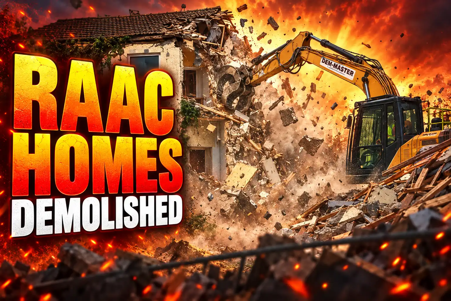 Scotland RAAC Aberdeen demolition after housing secretary pledge