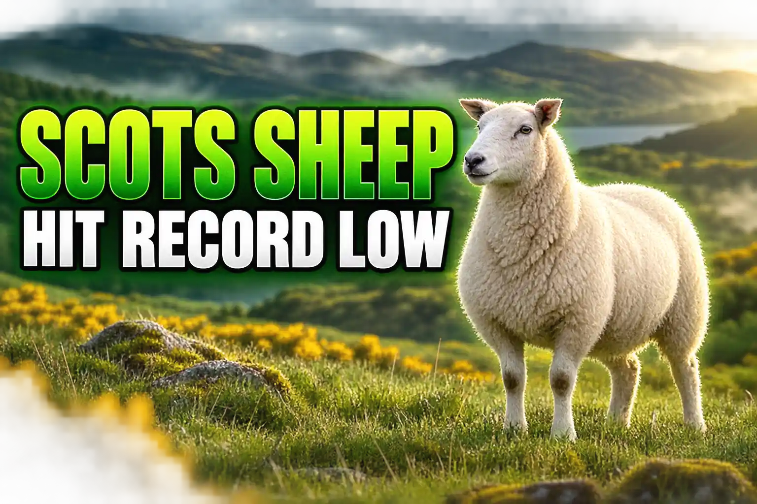 Scotland breeding ewes record low Highland destocking
