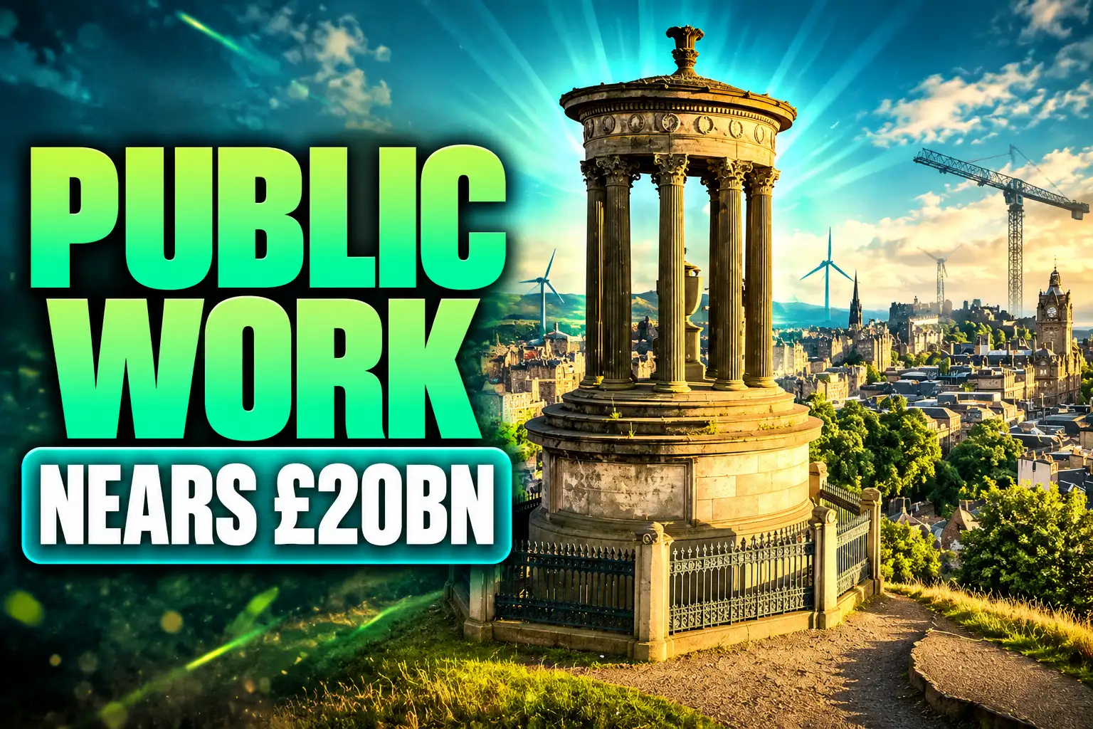 Scotland public construction pipeline nears £20 billion
