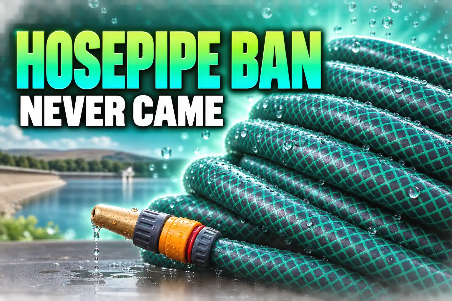Scotland hosepipe ban never happened 2025