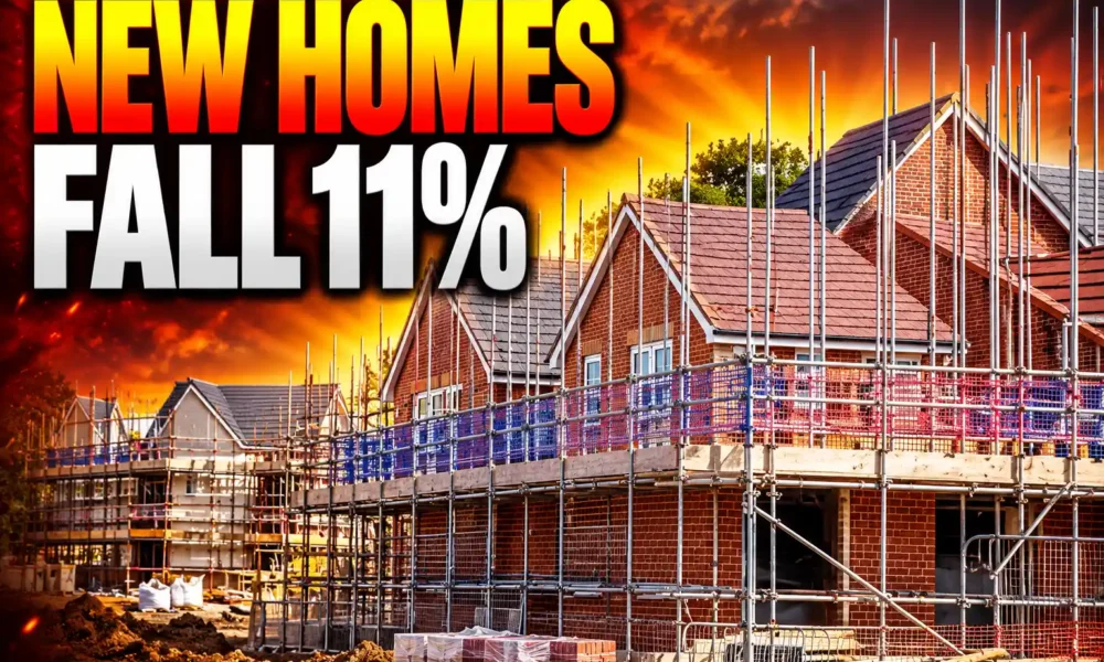 Scotland new homes completions fall 11 percent 17057