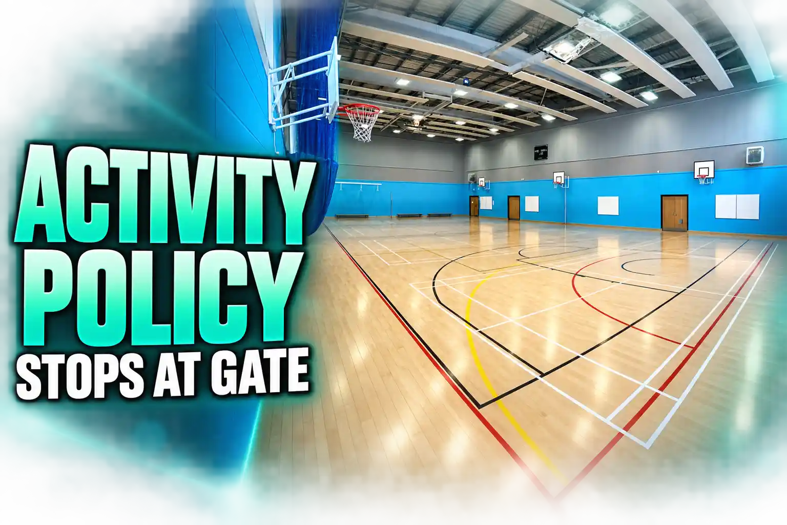 Scotland physical activity barriers unused school halls