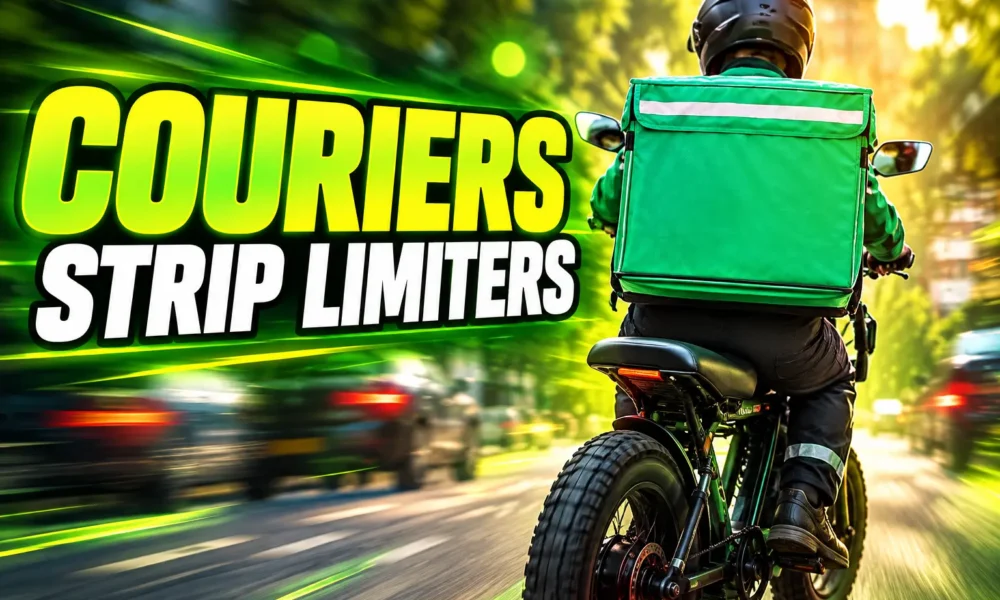 Scottish delivery couriers modified e-bikes for gig pay
