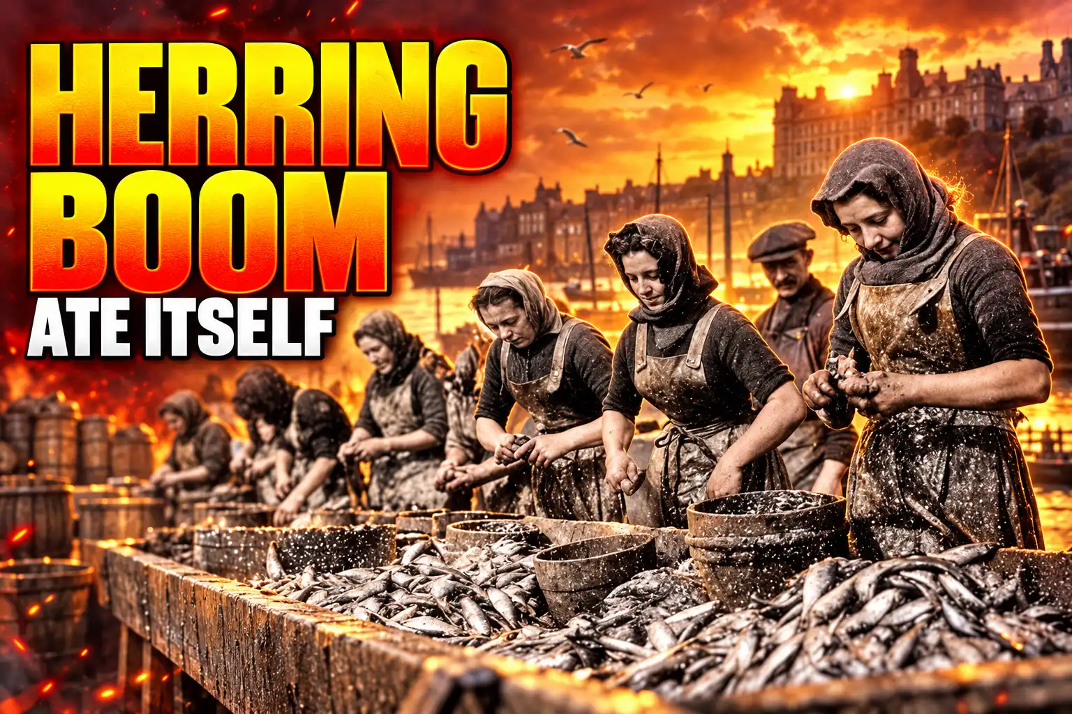 Scotland herring lassies boom that ate itself 14000 women