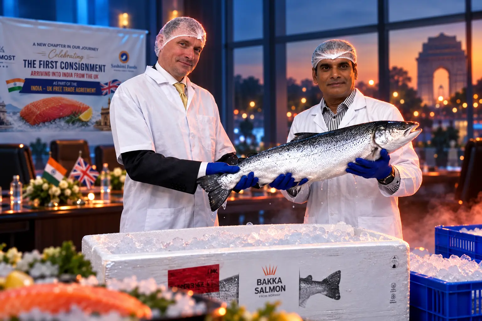 Scottish salmon India trade mission after $801 sample