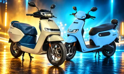 Simple Wave Rs 109999 versus Ather Konarc sticker