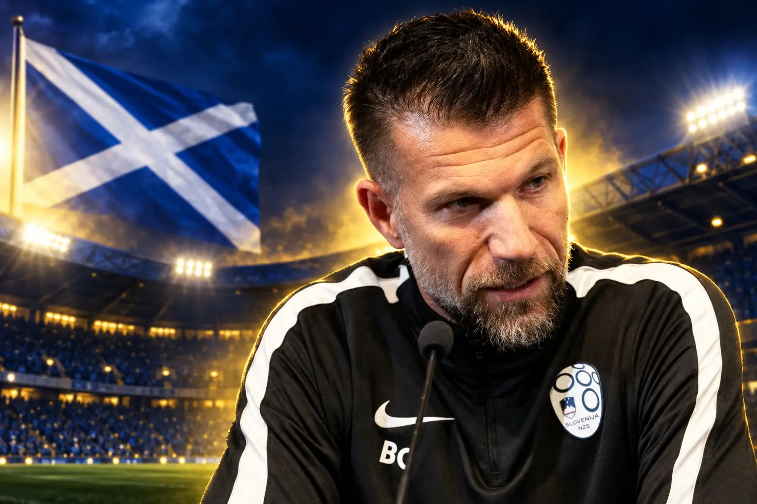 Bostjan Cesar wants perfection against Scotland