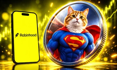 Robinhood cat joke mints VRAX and Super Cat