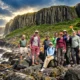 Syracuse geology students Siccar Point walk 2026