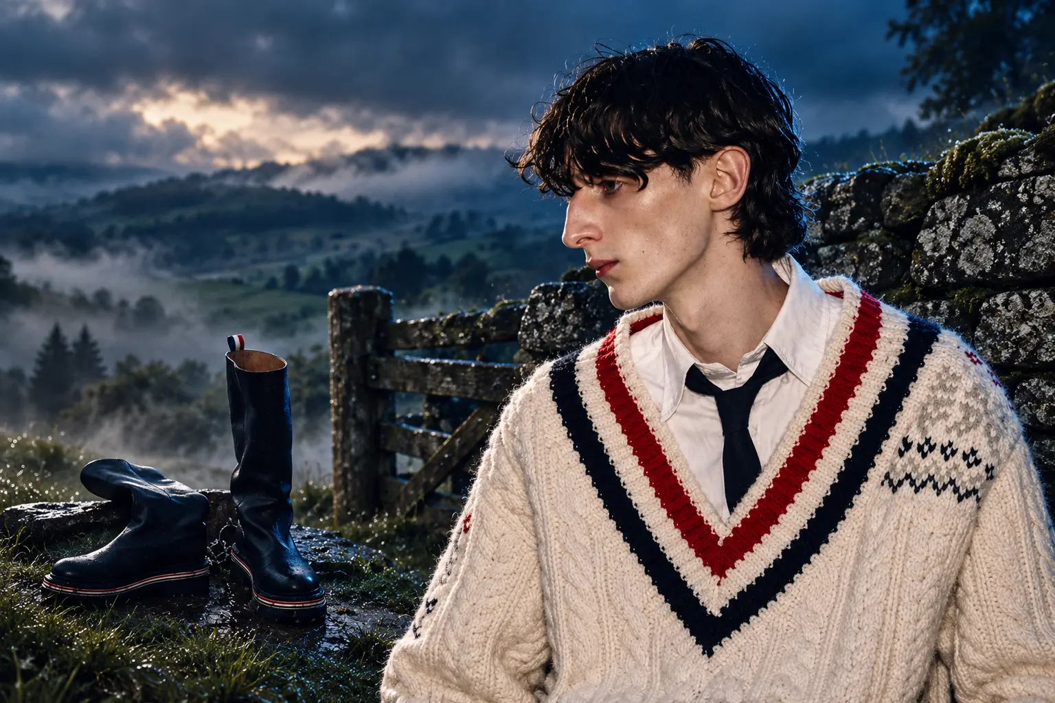 Thom Browne Homeward campaign Birnam farm 2026
