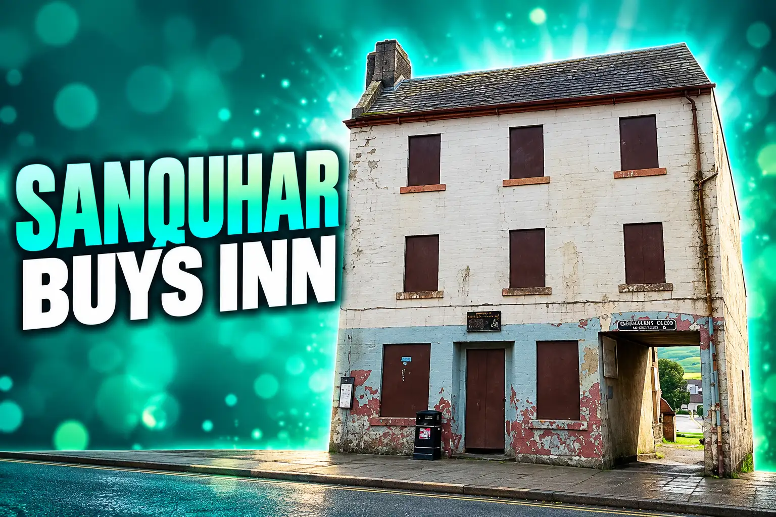 Whigham's Inn Sanquhar community buyout Burns restoration