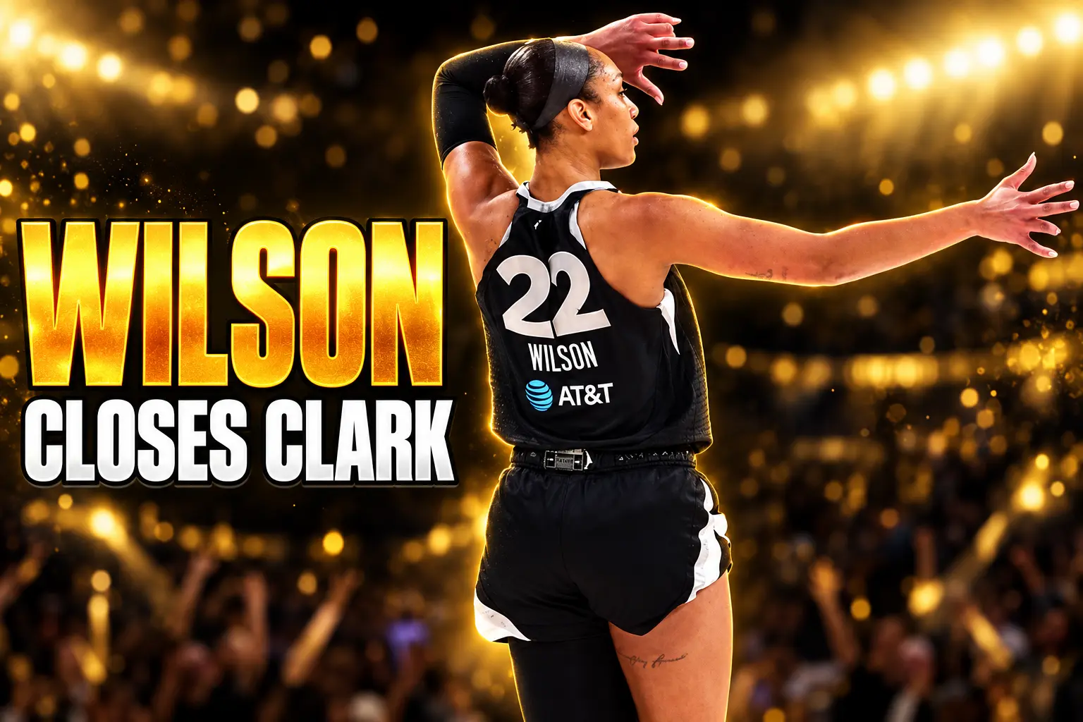 A'ja Wilson 36 points Aces eliminate Fever Clark