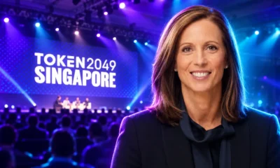 Adena Friedman Nasdaq tokenization pitch TOKEN2049 Singapore