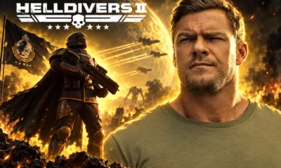 Alan Ritchson Helldivers movie talks November 2027