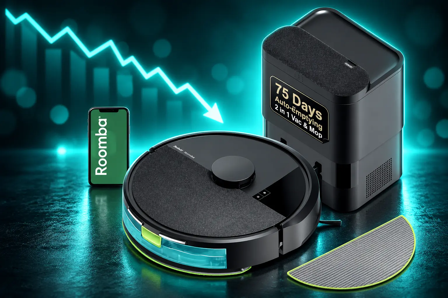 Amazon Roomba 105 Combo cut to $199.99