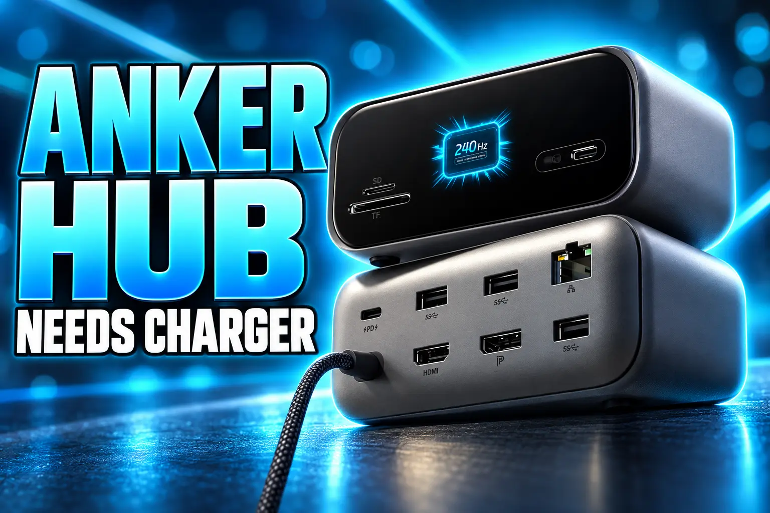 Anker Desktop USB-C Hub 10-in-1 $99.99 launch