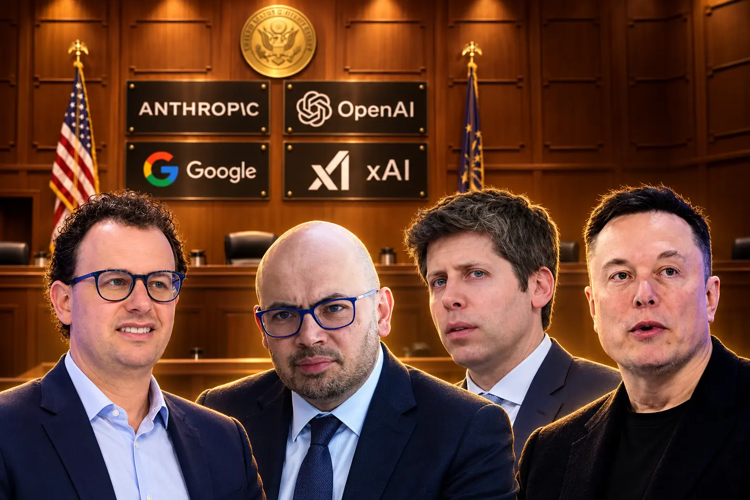 Anthropic OpenAI Google SpaceXAI sued over slowdown pact