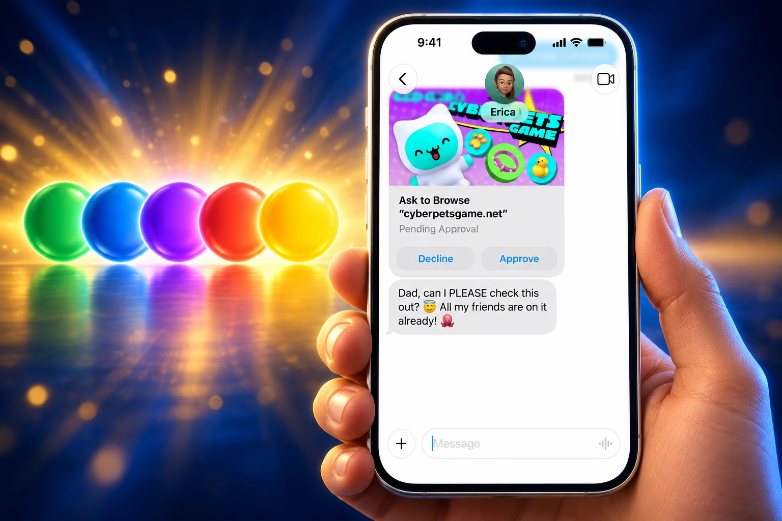 Apple Ask to Browse child Safari parent approval