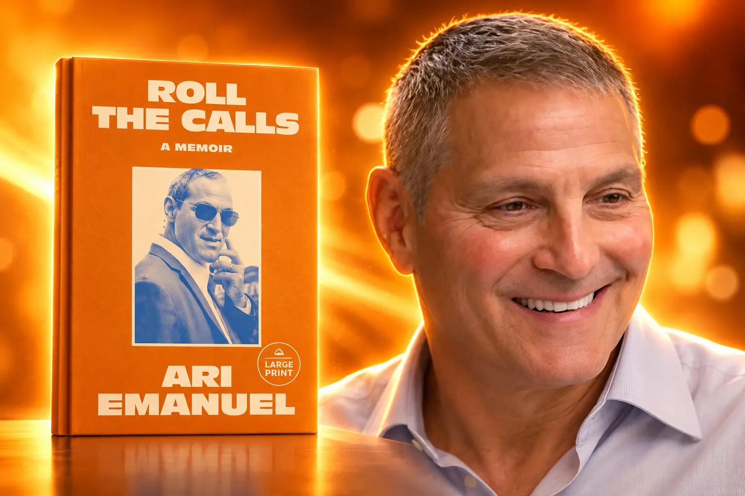 Ari Emanuel memoir Roll the Calls Knopf release