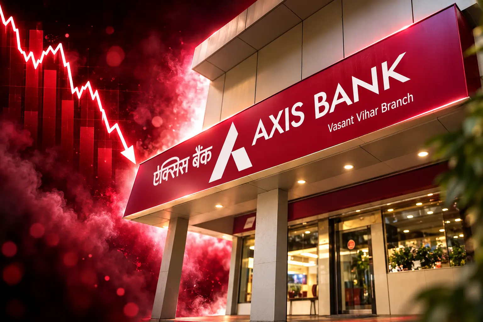 Axis Bank shares fall after Q2 FY27 results