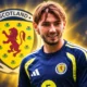 Billy Gilmour 50th Scotland cap Slovenia