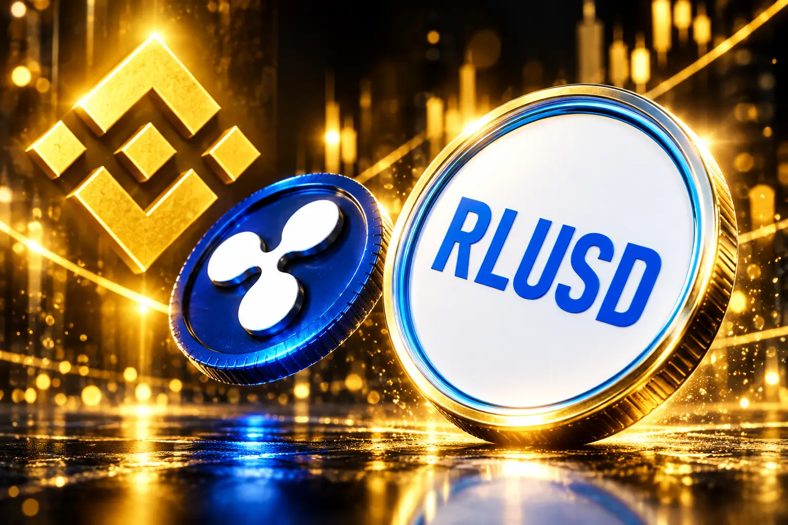 Binance $800,000 XRP airdrop for RLUSD holders