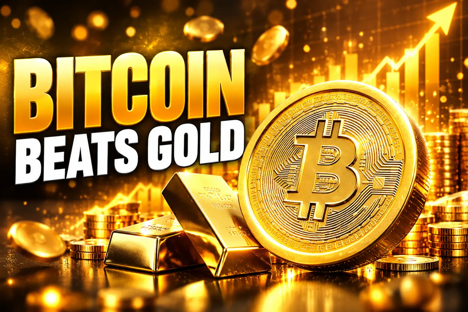 bitcoin outperforms gold stocks september 7 percent