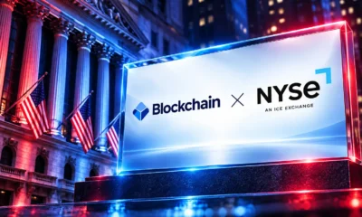 Blockchain.com NYSE tokenized stocks distribution memo