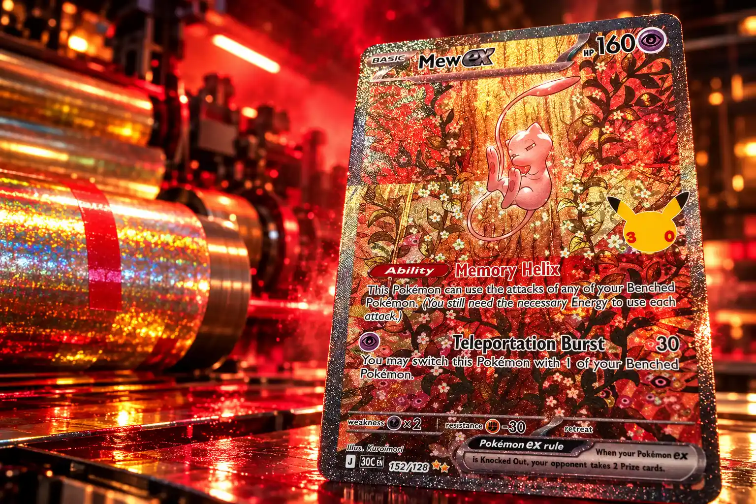 Blood Mew foil splice Pokémon TCG hunt