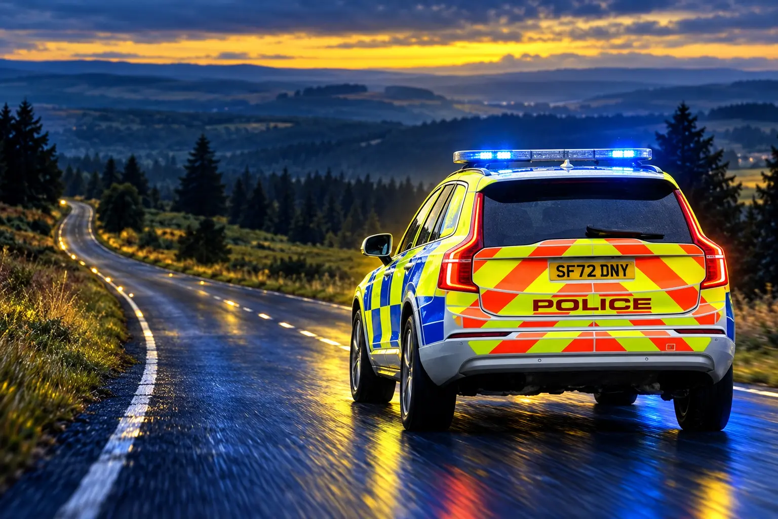 Borders traffic police leave Duns for Dalkeith