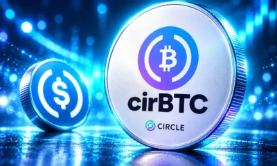 Circle Bitcoin collateral borrows USDC as cirBTC