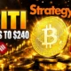 Citi $240 Strategy MSTR price target Bitcoin
