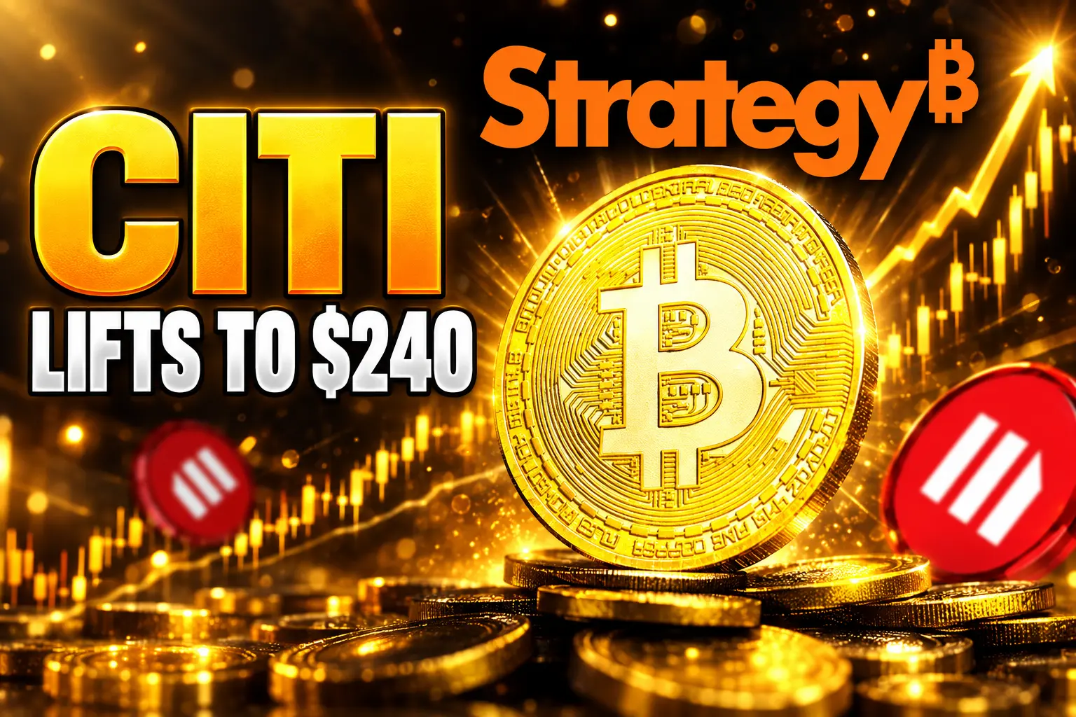 Citi $240 Strategy MSTR price target Bitcoin