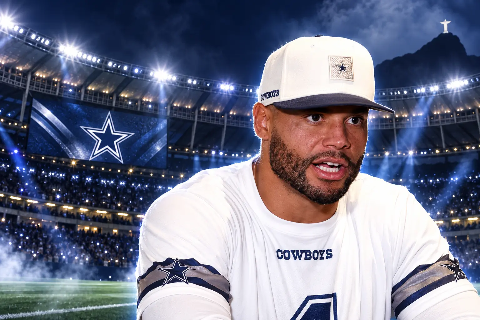 Dak Prescott Cowboys lose 34-31 in Rio