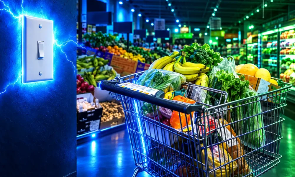 electricity bills cut grocery spending 19 percent Americans