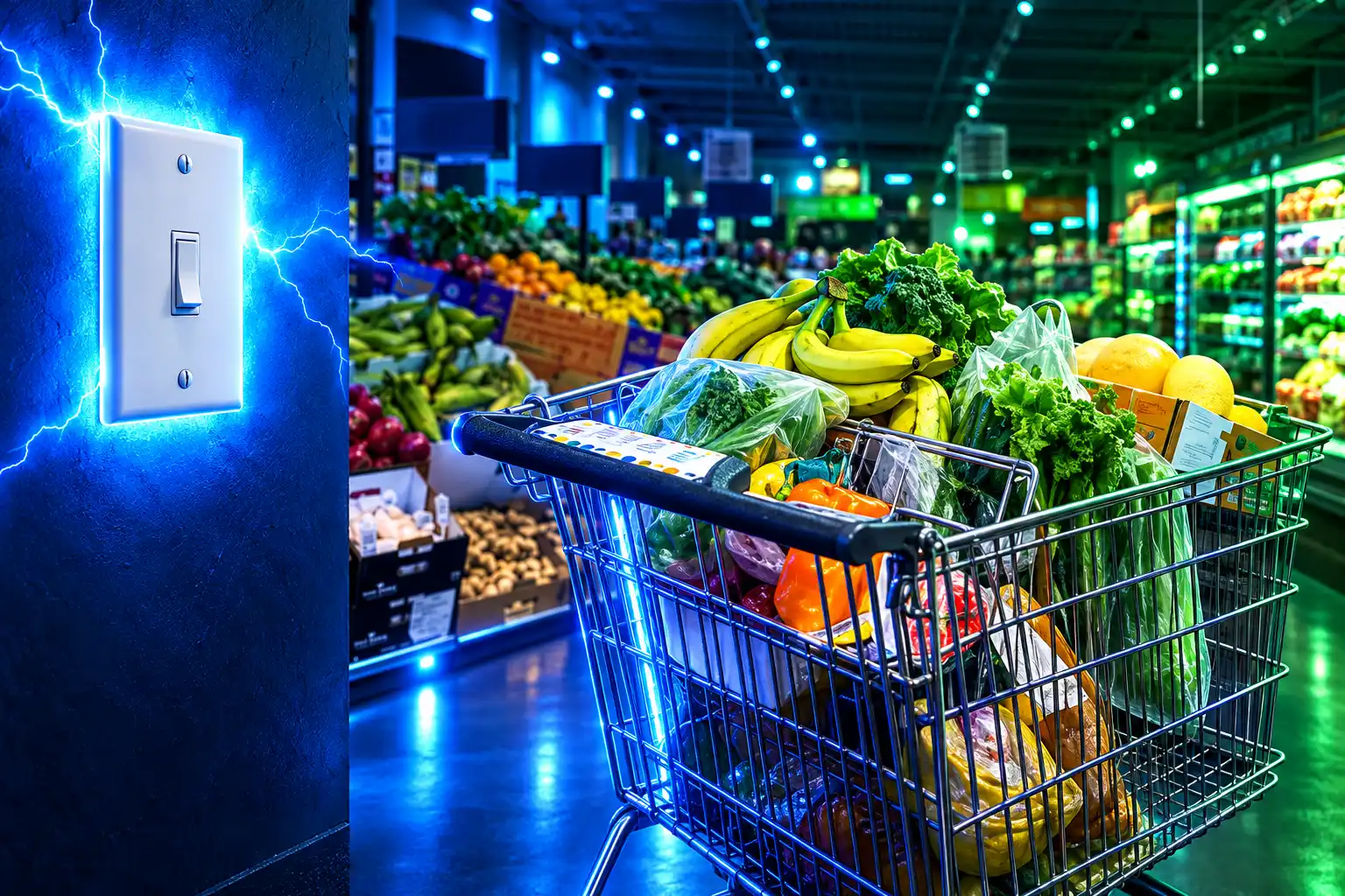 electricity bills cut grocery spending 19 percent Americans