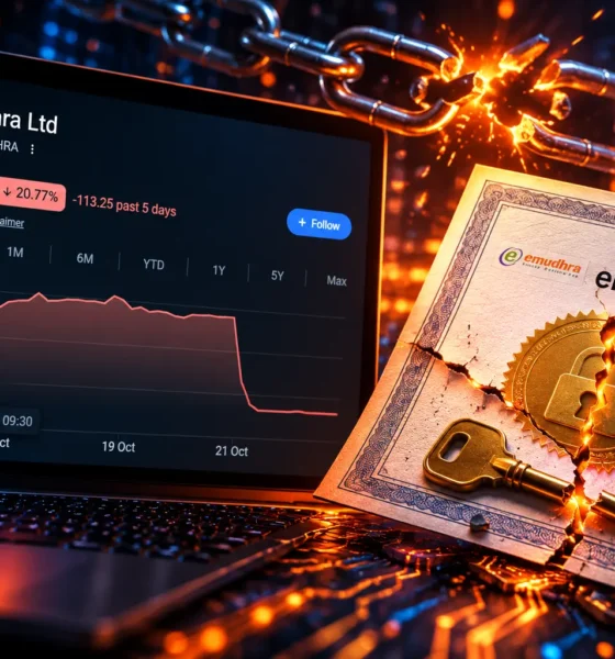 eMudhra intermediate certificates weak private keys compromised