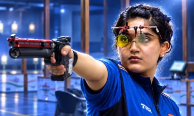 Esha Singh 25m pistol silver Asian Games