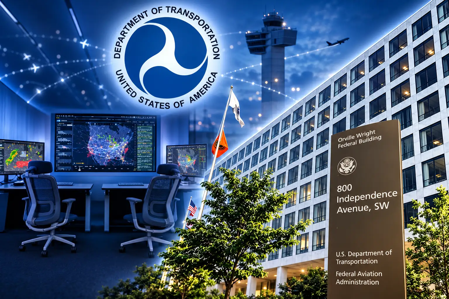 FAA SMART AI 90-day Washington airport test