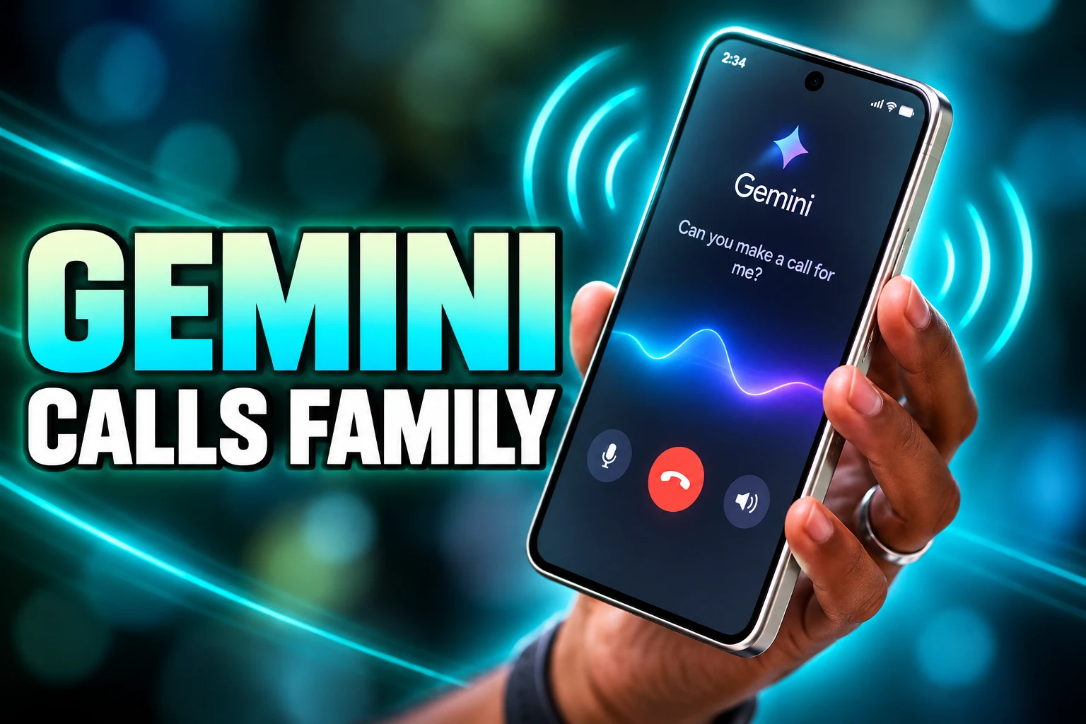 Gemini Call for Me friends family Pixel prompts