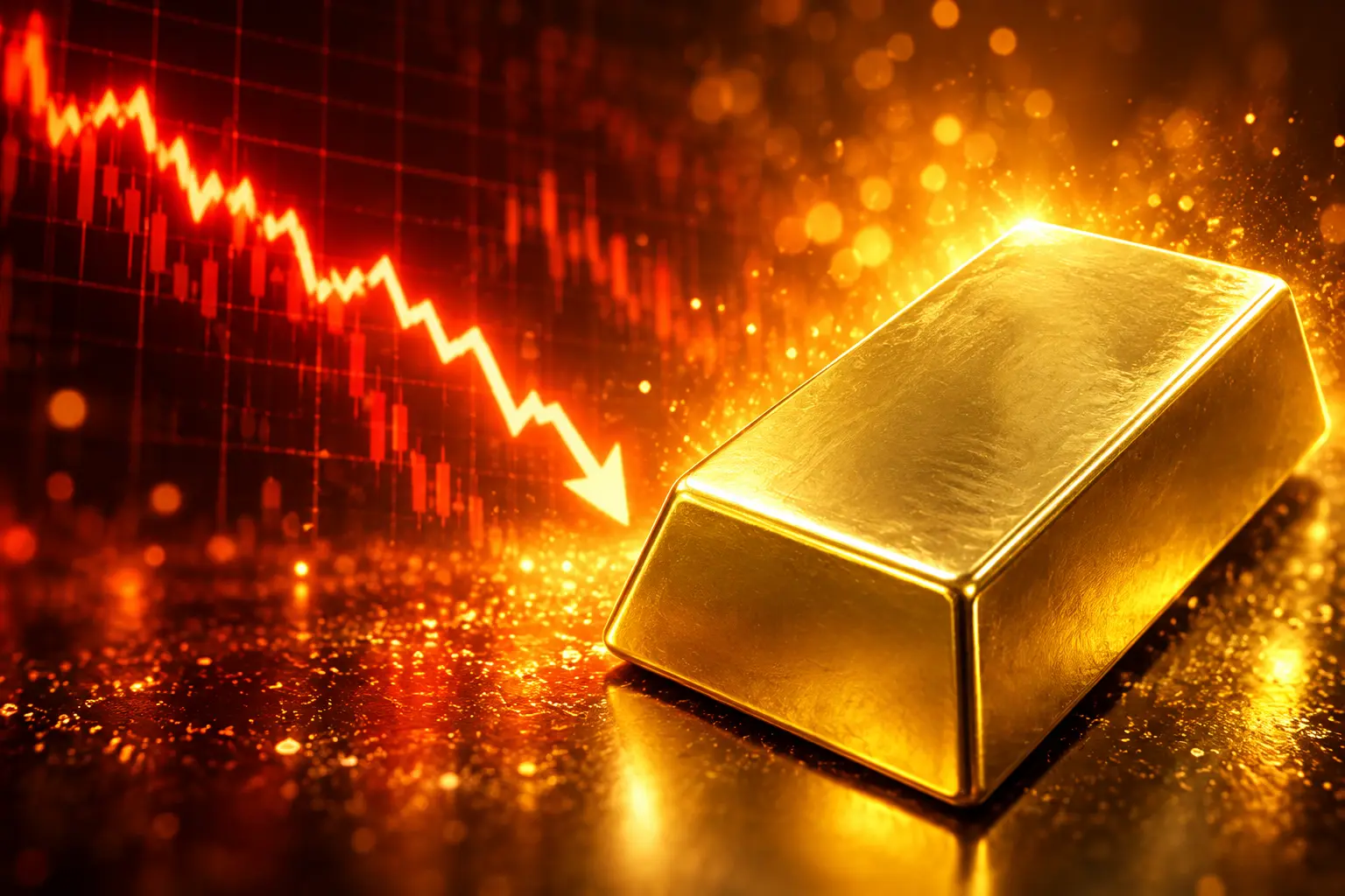 Gold 26% below January record high